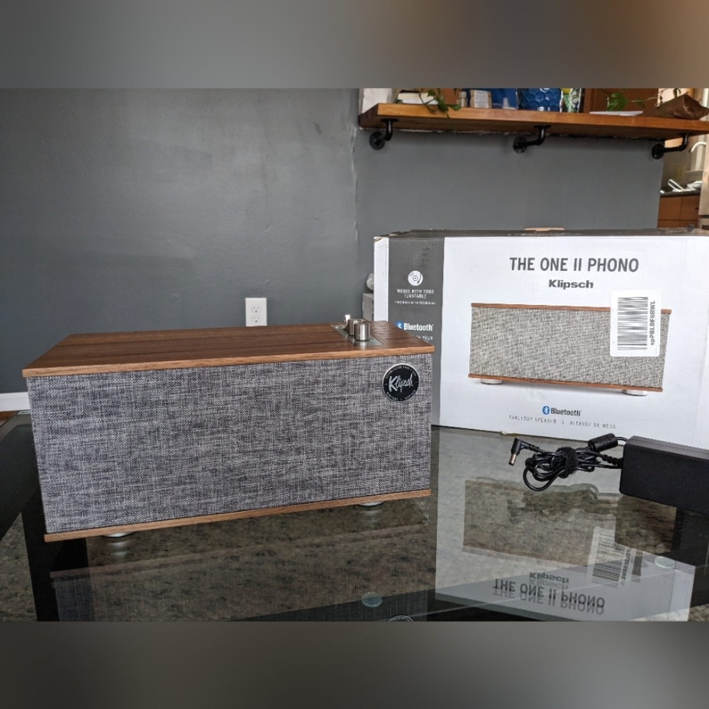 Klipsch The One II Phono Tabletop Speaker with Bluetooth